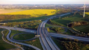 Autobahnkreuz Chemnitz 4K UHD