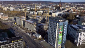 Technisches Rathaus Chemnitz Richtfest
